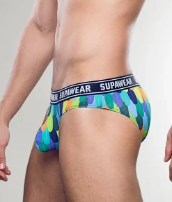 Briefs<Supawear POW Brief Peacock