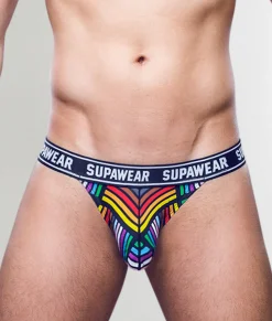 Thongs<Supawear POW Thong Rainbow