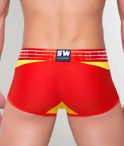 Trunks<Supawear Rocket Trunk Rocket Red