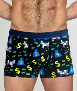 Trunks<Unsimply Stitched Cash Cow Trunk Black Multi