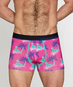 Trunks<Unsimply Stitched Flamingo Palm Tree Trunk