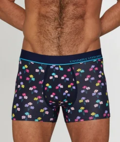 Trunks<Unsimply Stitched Floral Trunk Navy