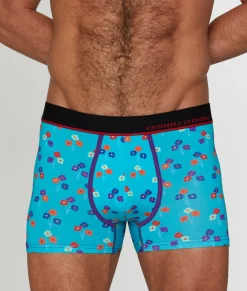 Trunks<Unsimply Stitched Floral Trunk Aqua