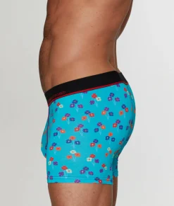 Trunks<Unsimply Stitched Floral Trunk Aqua