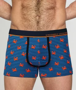 Trunks<Unsimply Stitched Striped Crab Trunk